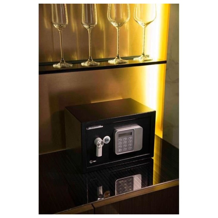 Coffre-fort Électronique Hôtel - YALE - YSG/200/DB2 - Compact 8.6L - 20x31x20cm Coffre-fort Électronique Hôtel - YALE - YSG/200/DB2 - Compact 8.6L - 20x31x20cm