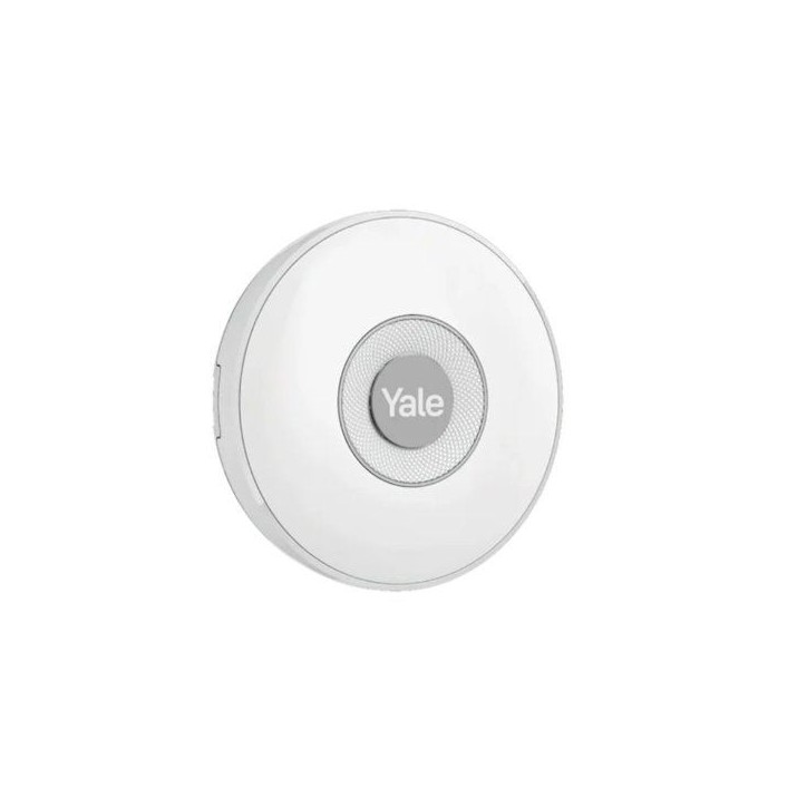 Sirene intérieure - YALE - Pour alarme intelligente - Jusqu'a 85 dB - LED intégrée clignotante Sirene intérieure - YALE - Pour alarme intelligente - Jusqu'a 85 dB - LED intégrée clignotante