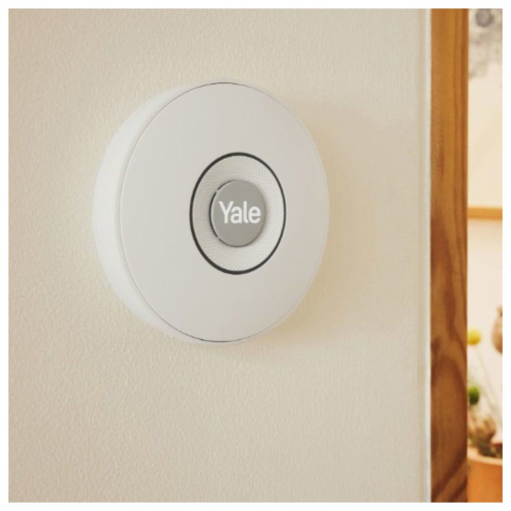 Sirene intérieure - YALE - Pour alarme intelligente - Jusqu'a 85 dB - LED intégrée clignotante Sirene intérieure - YALE - Pour alarme intelligente - Jusqu'a 85 dB - LED intégrée clignotante