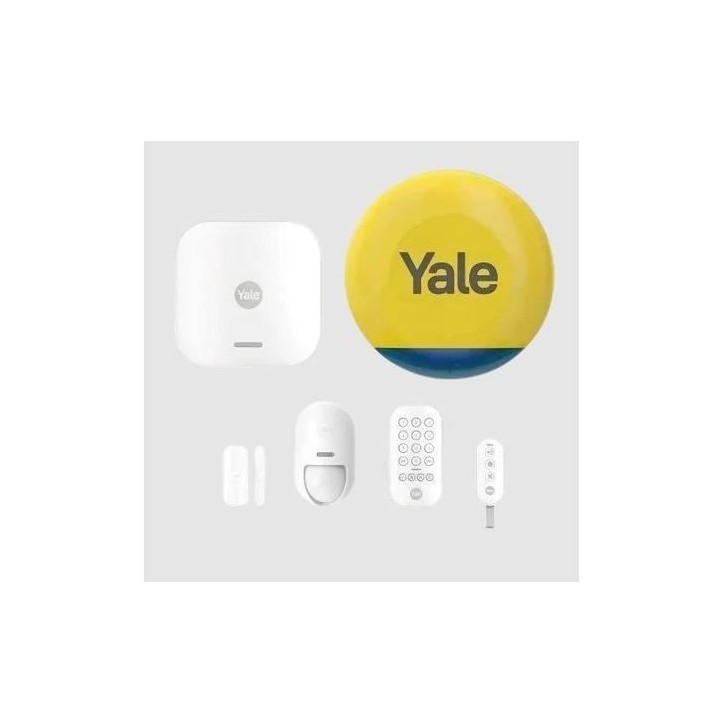 Kit alarme intelligente + Sirene extérieure - Connecté - YALE - 4 accessoires Kit alarme intelligente + Sirene extérieure - Connecté - YALE - 4 accessoires