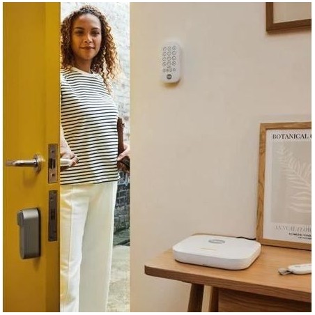 Kit alarme intelligente + Sirene extérieure - Connecté - YALE - 4 accessoires