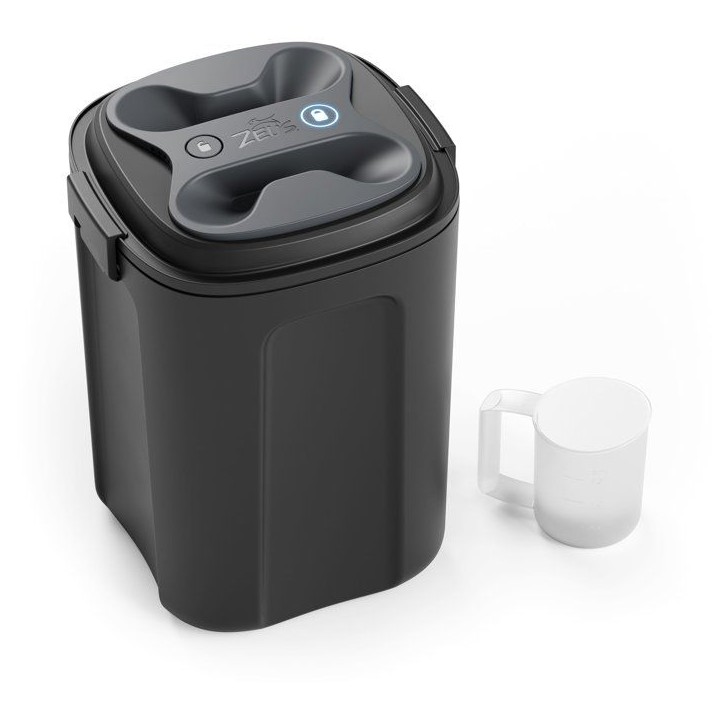 Bac a croquettes sous vide pour chiens - ZEUS - AV15 - Capacité 15 L