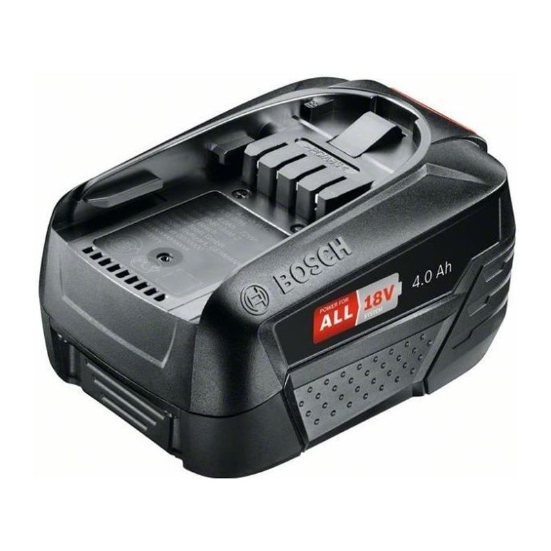 Batterie Li-ion Bosch PBA 18V 4.0Ah W-C - Autonomie et performances ex Batterie Li-ion Bosch PBA 18V 4.0Ah W-C - Autonomie et performances ex