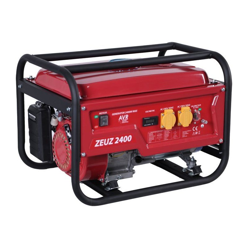 Groupe électrogene essence - ZEUZ - ZEUZ2400 - 2400 W - AVR - Réserv