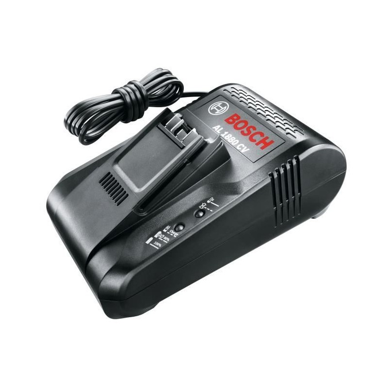 Chargeur ultra rapide BOSCH - AL1880CV - Accessoires pour outils sans- Chargeur ultra rapide BOSCH - AL1880CV - Accessoires pour outils sans-