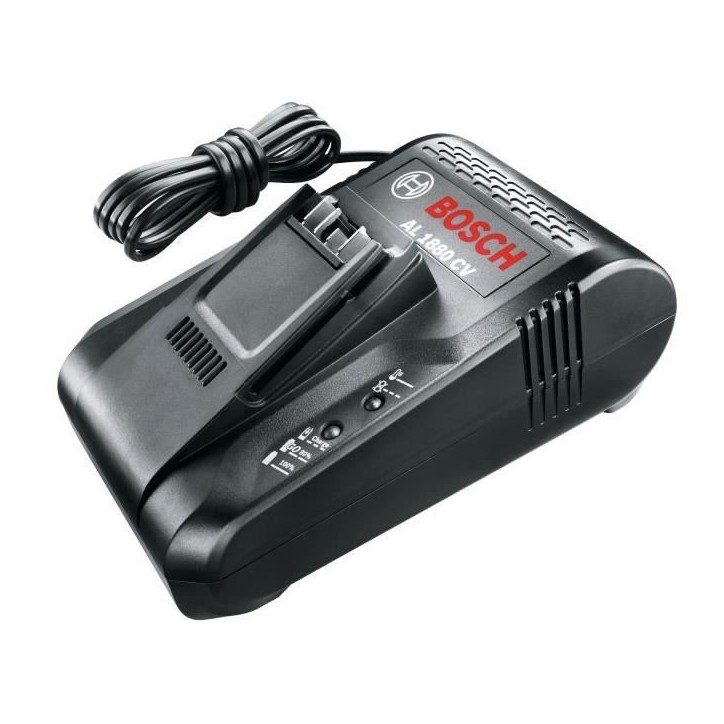 Chargeur ultra rapide BOSCH - AL1880CV - Accessoires pour outils sans-fil 18V