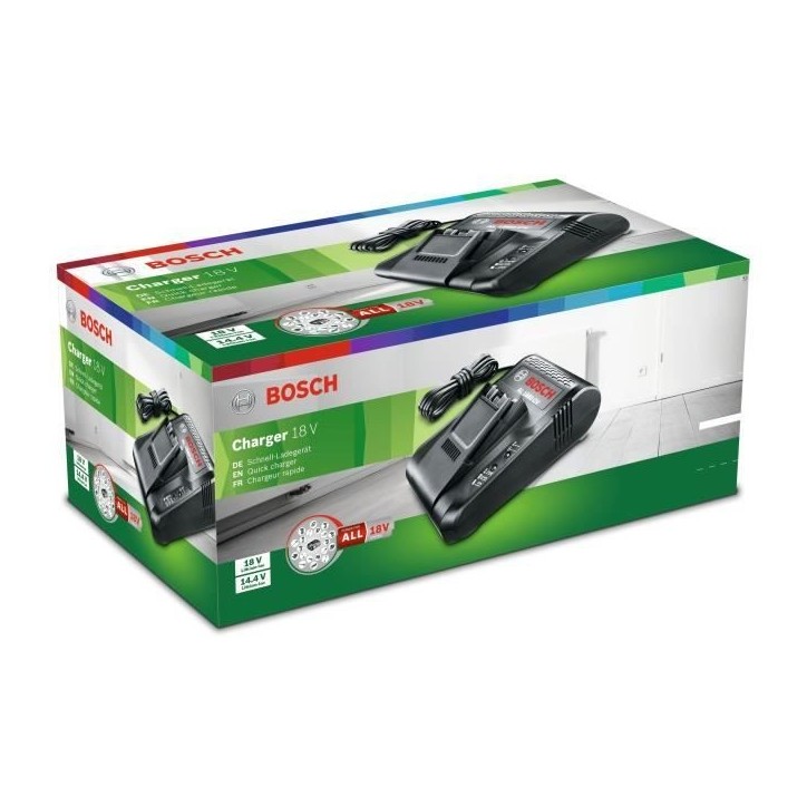 Chargeur ultra rapide BOSCH - AL1880CV - Accessoires pour outils sans-fil 18V