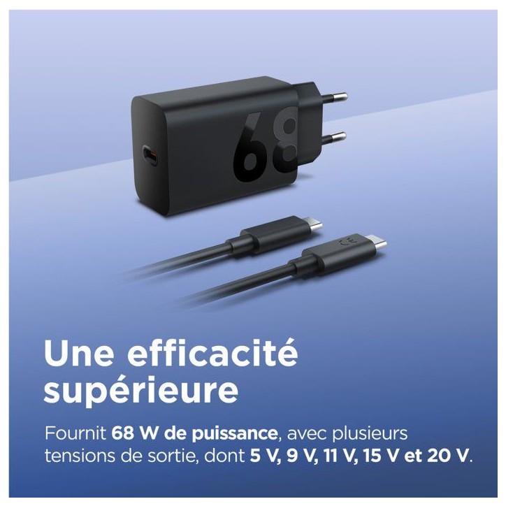 Chargeur USB-C 68W (FR)