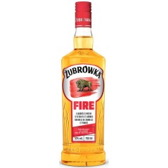 Zubrowka - Fire - Vodka aromatisée - Cannelle et piment - 30,0% Vol.