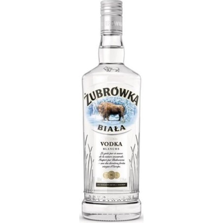 Zubrowka Biala - Vodka blanche de Pologne - 37.5% Vol. - 100 cl