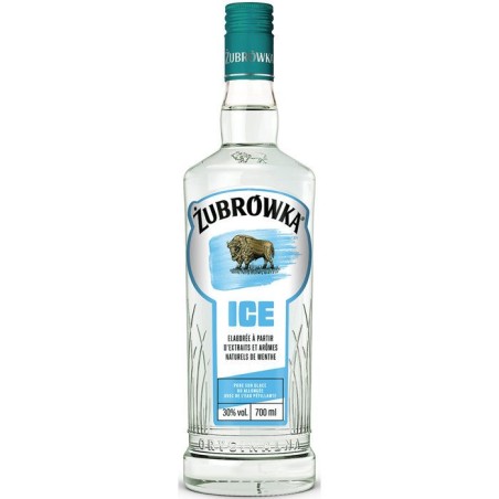 Zubrowka - Ice - Vodka aromatisée - Menthe - 30,0% Vol. - 70cl