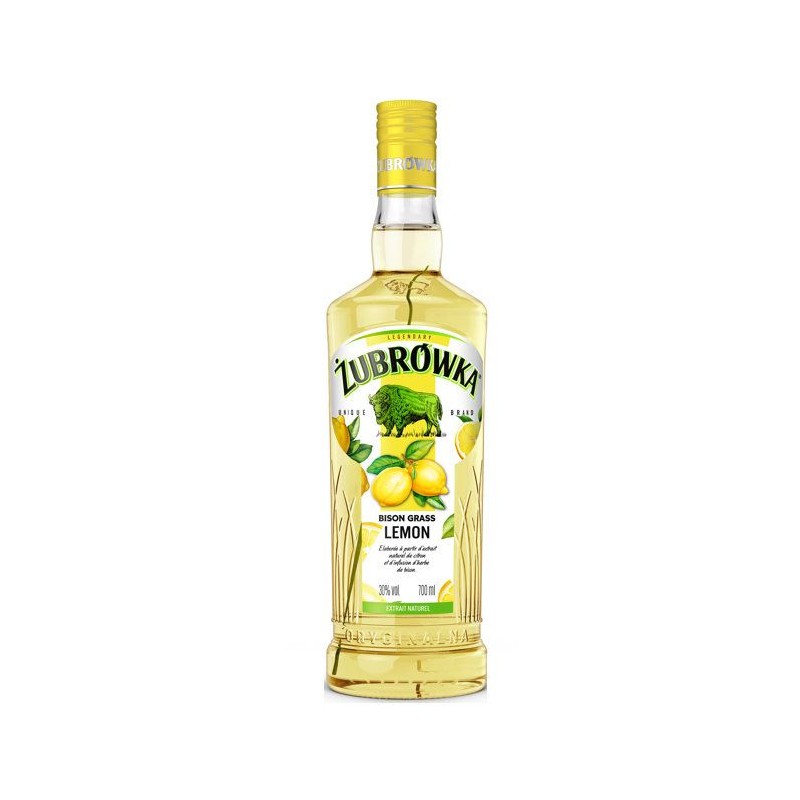 Zubrowka - Lemon - Vodka - 30,0% Vol. - 70cl