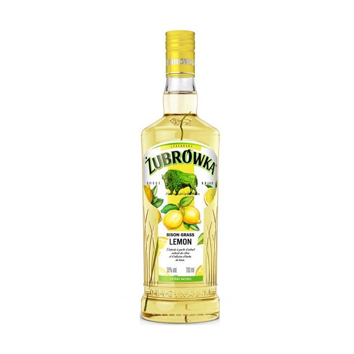 Zubrowka - Lemon - Vodka - 30,0% Vol. - 70cl