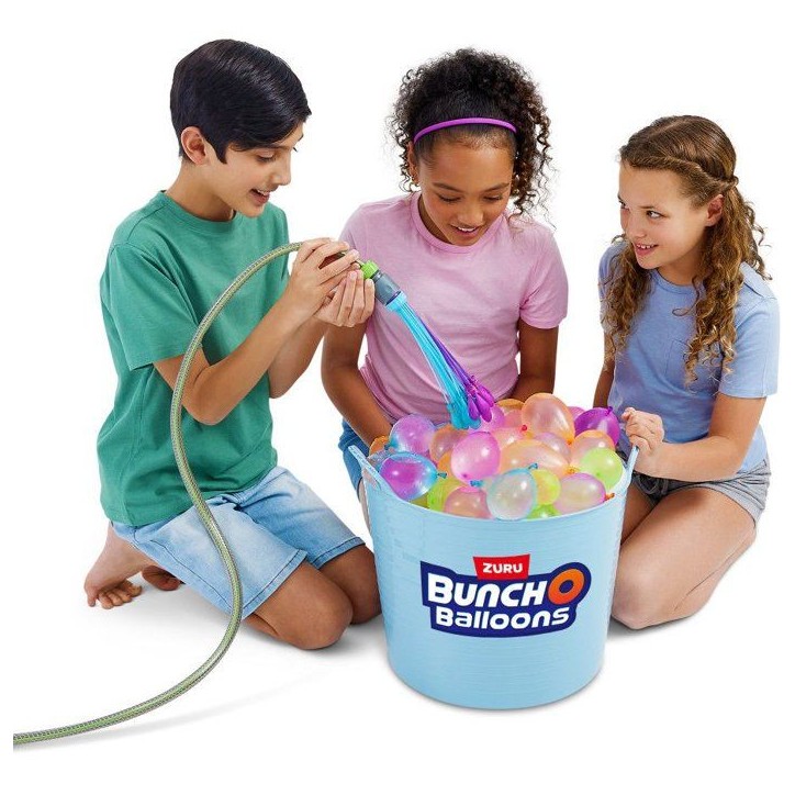 Bombes a eau - ZURU - Tropical Party - Pack de 3 grappes de 100 ballons - Des 3 ans Bombes a eau - ZURU - Tropical Party - Pack de 3 grappes de 100 ballons - Des 3 ans