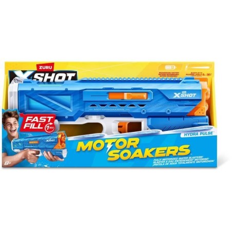 Pistolet a eau motorisé - ZURU - X-SHOT Hydra Pulse - Remplissage rap