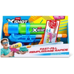 Pistolet a eau - ZURU XSHOT - Water Fast-Fill Retro blaster - Des 5 an