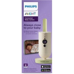 Caméra bébé connectée - PHILIPS - SCD643/26 - caméra HD - applica