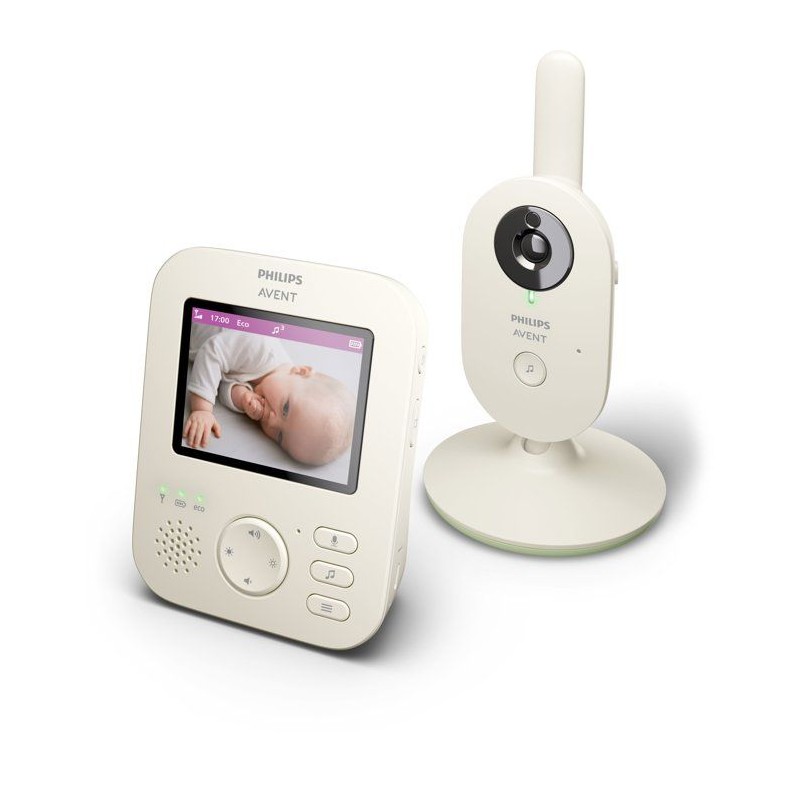 Écoute-bébé vidéo - PHILIPS - SCD882/26 - écran 2,8 pouces - visi