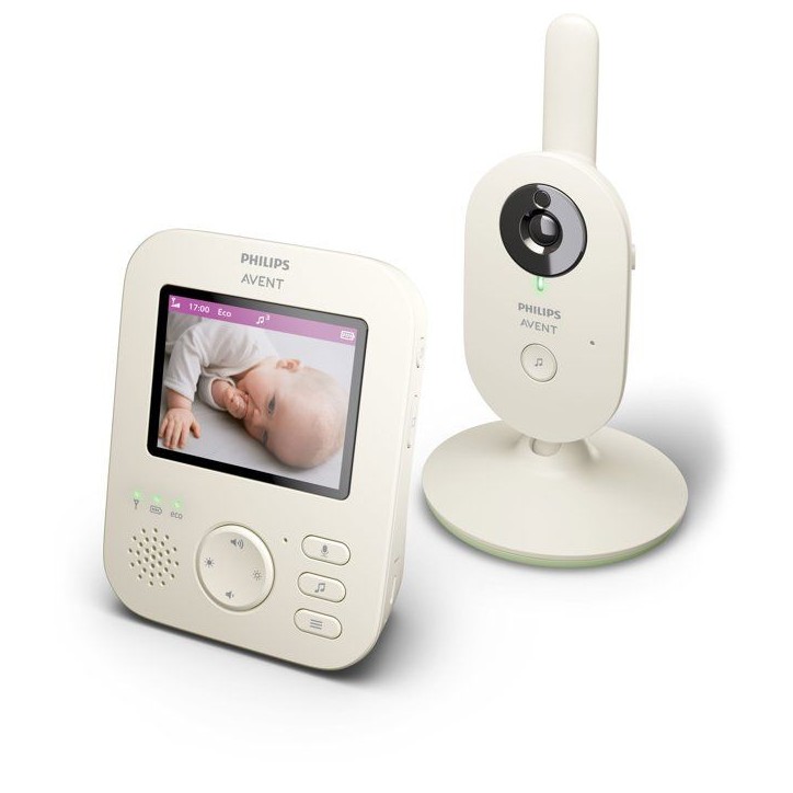 Écoute-bébé vidéo - PHILIPS - SCD882/26 - écran 2,8 pouces - vision nocturne - connexion sécurisée