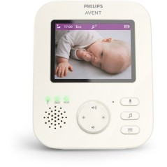 Écoute-bébé vidéo - PHILIPS - SCD882/26 - écran 2,8 pouces - vision nocturne - connexion sécurisée