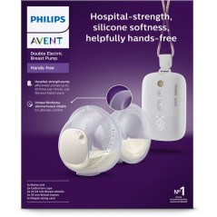 Tire-lait électrique double mains libres - PHILIPS - double pompage -