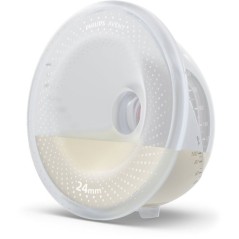 Kit double récipient collecteur mains libres - PHILIPS - téterelles SkinSense - accessoires de recueil