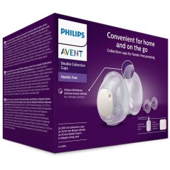 Kit double récipient collecteur mains libres - PHILIPS - téterelles