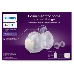 Kit double récipient collecteur mains libres - PHILIPS - téterelles