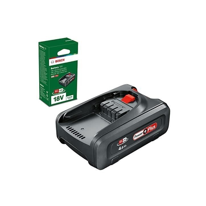 Batterie - BOSCH - Power for ALL 18 - 4Ah - 18V - Li-ion - Noir