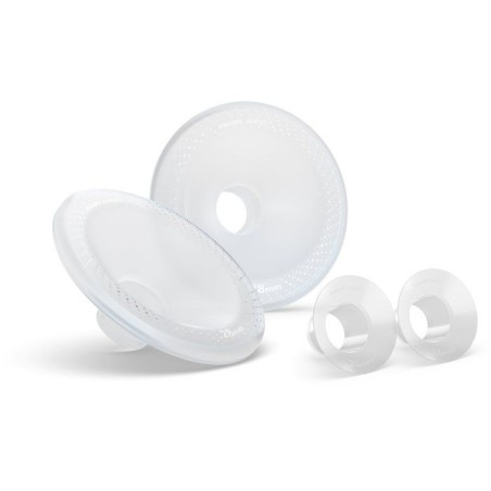 Téterelles et inserts pour tire-lait - AVENT - 28 mm et 26 mm - silic