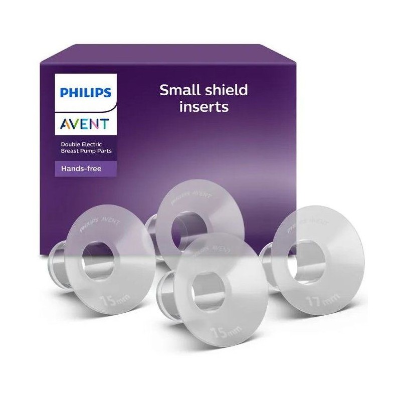 Inserts pour tire-lait - AVENT - 15 mm et 17 mm - compatibles mains li