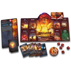 Dice Throne Saison 1 – Barbare vs Elfe Lunaire, jeu de dés stratég