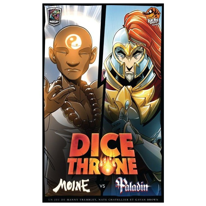 Dice Throne Saison 1 - Moine vs Paladin