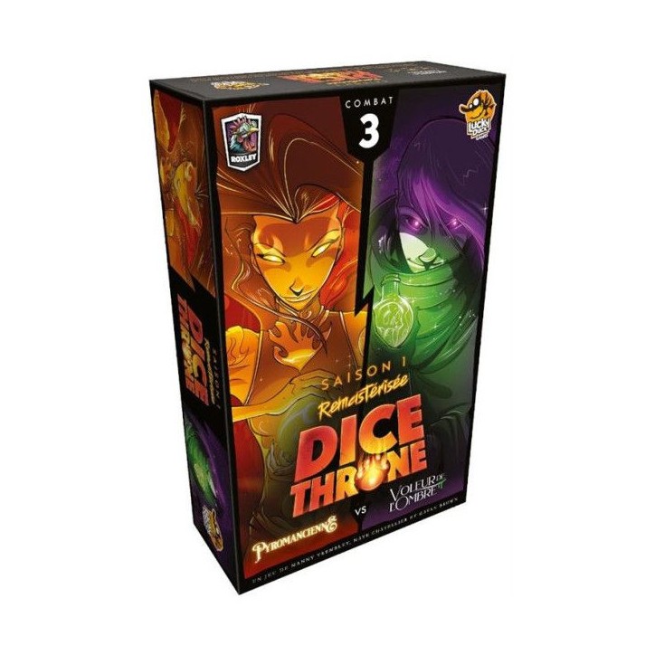 Dice Throne Saison 1- Pyromancienne VS Voleur de l'Ombre