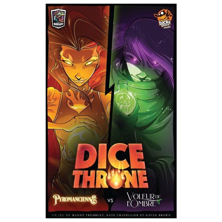 Dice Throne Saison 1- Pyromancienne VS Voleur de l'Ombre