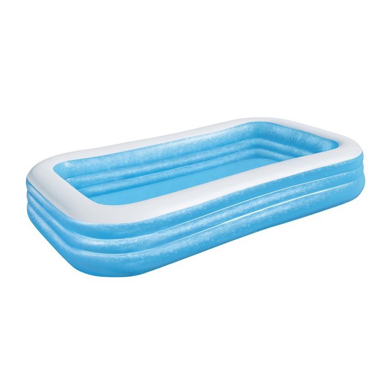 Piscine gonflable de luxe - BESTWAY - Enfant et famille - Bleu - 3 bou