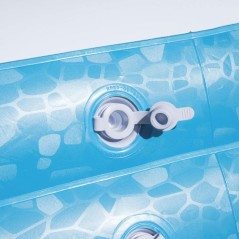 Piscine gonflable de luxe - BESTWAY - Enfant et famille - Bleu - 3 bou
