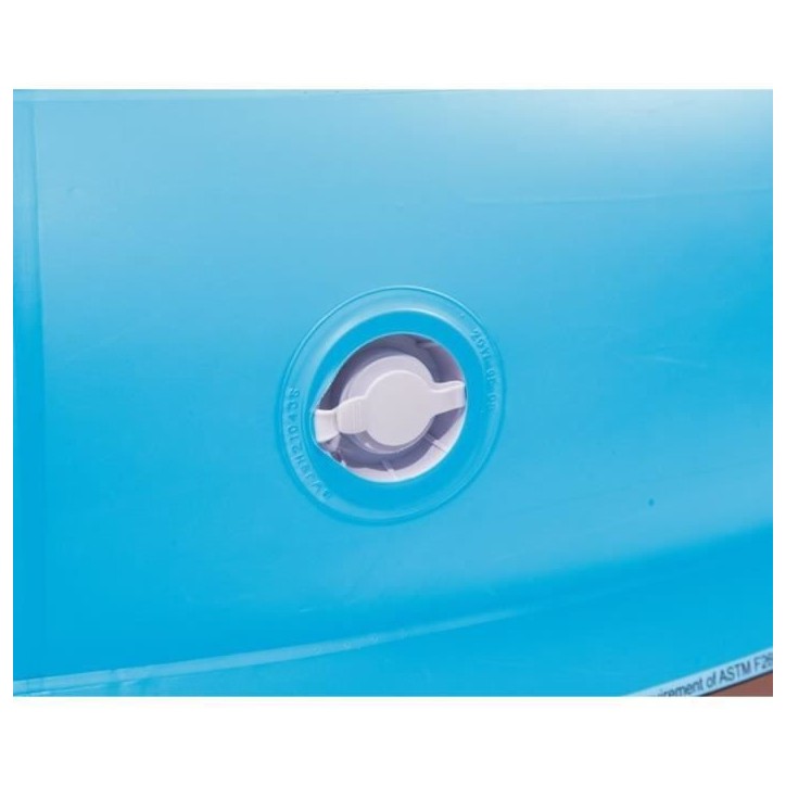 Piscine gonflable de luxe - BESTWAY - Enfant et famille - Bleu - 3 boudins - 305x183x56 cm