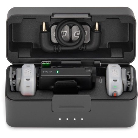 Microphone - DJI - Mic Mini 2S - 2 TX - 1 RX - Charging Case