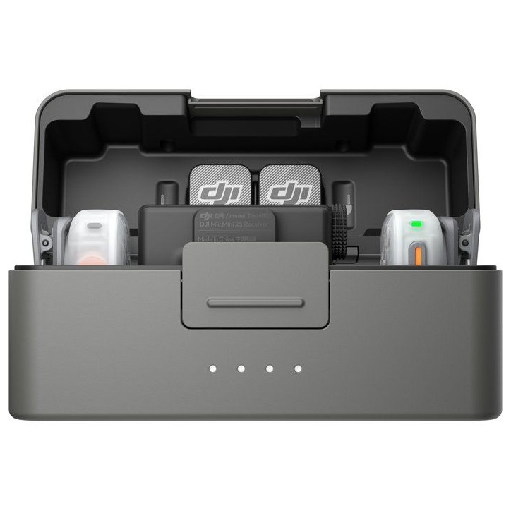 Microphone - DJI - Mic Mini 2S - 2 TX - 1 RX - Charging Case