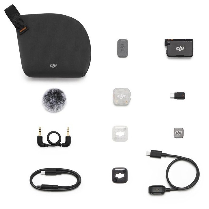 Microphone - DJI - Mic Mini 2S - 1 TX - 1 RX