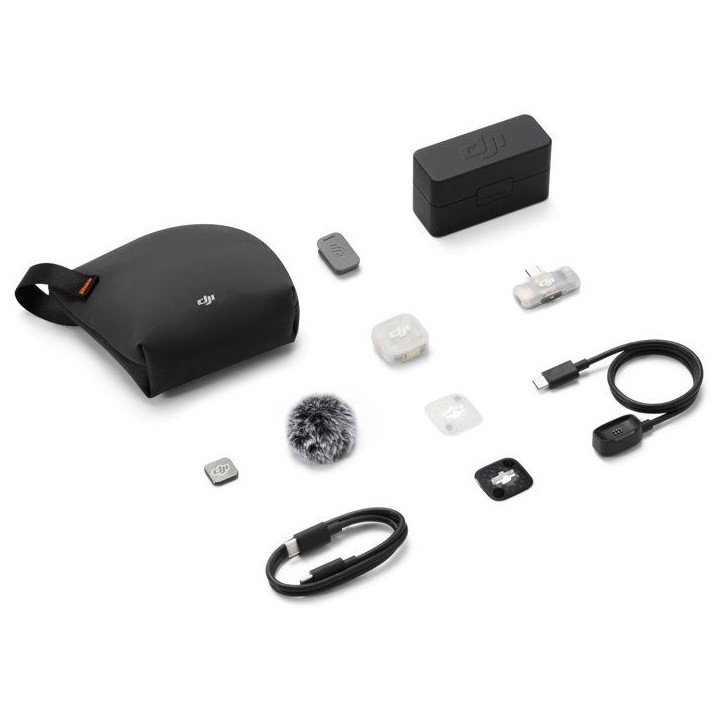 Microphone - DJI - Mic Mini 2S - 1 TX - Mobile RX - Charging Case