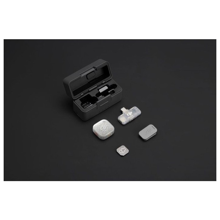 Microphone - DJI - Mic Mini 2S - 1 TX - Mobile RX - Charging Case