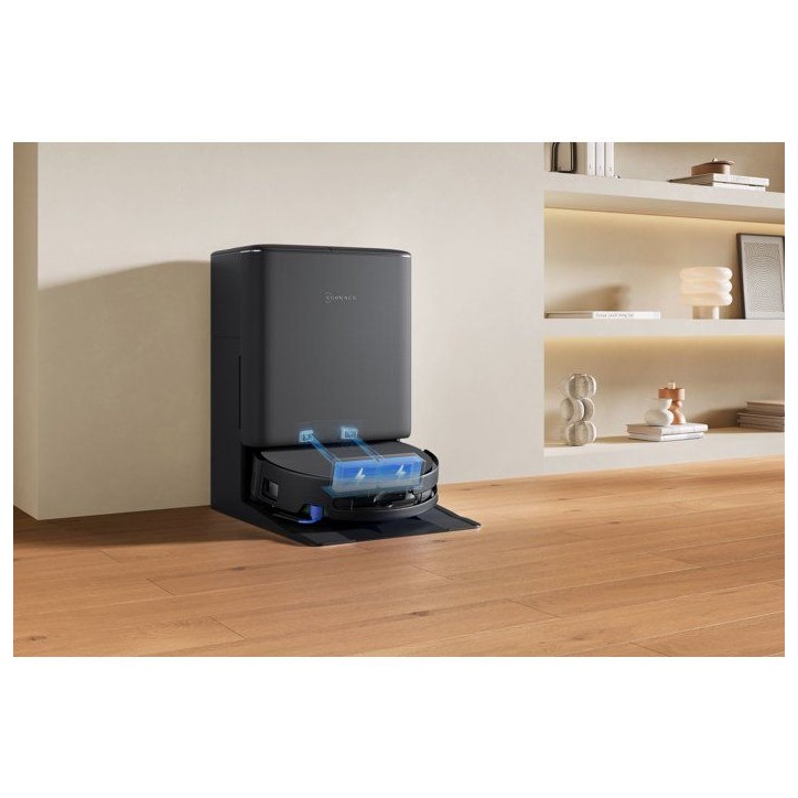 Robot aspirateur laveur - ECOVACS - DEEBOT T90 PRO OMNI - PowerBoost - 30 000 Pa - Station OMNI tout-en-un