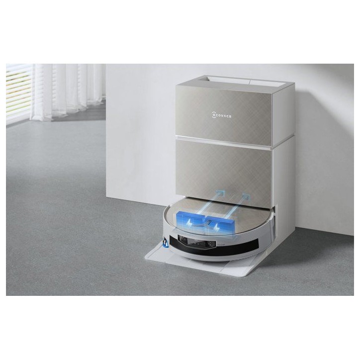 Robot aspirateur laveur - ECOVACS - DEEBOT X12 PRO OMNI - Recharge PowerBoost Plus - Technologie BLAST