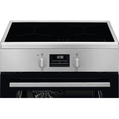 Piano de cuisson induction - ELECTROLUX - LKI640201X - 4 feux - 1 four - 1,65 kWh - 60 cm