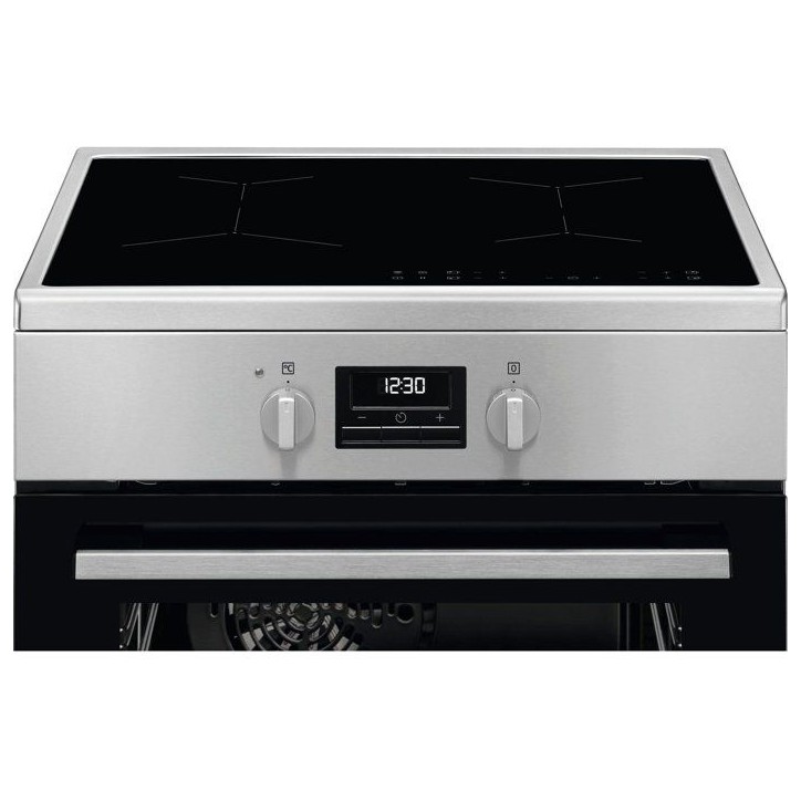 Piano de cuisson induction - ELECTROLUX - LKI640201X - 4 feux - 1 four - 1,65 kWh - 60 cm