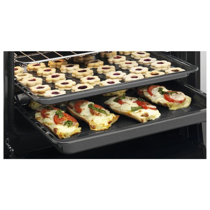 Piano de cuisson induction - ELECTROLUX - LKI640201X - 4 feux - 1 four - 1,65 kWh - 60 cm