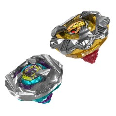 Beyblade X Dual Pack Calibur Samurai 6-70M BX et Obsidian Shell 3-85S BX, 2 toupies de combat Takara Tomy a rotation droite, de