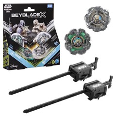 Beyblade X Star Wars Collab, Grogu vs. Snowtrooper, 2 toupies de comp